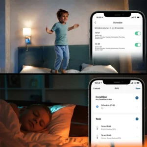 Tellur WiFi Smart Bulb E27, 9W Smart Λάμπα LED 820 Lumens για Ντουί E27 τηλεχειριζόμενη με WiFi (White/Warm/RGB/Dimmer) - Image 4