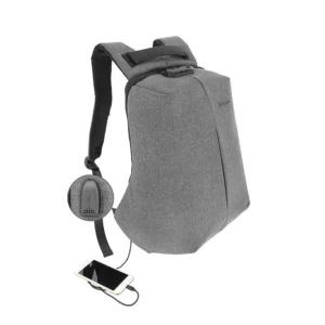 Tellur Anti-Theft V2 Αδιάβροχο Backpack με θήκη για laptop έως 15,6" – Grey (TLL611232) - Image 3