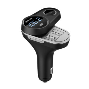 Tellur FMT‑B5 Bluetooth FM Transmitter Αυτοκινήτου με Διπλή USB & LED Ένδειξη Τάσης – Μαύρο
