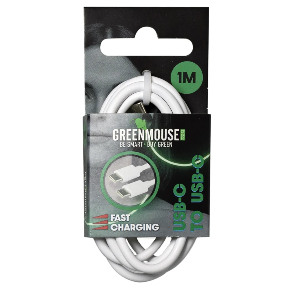 Καλώδιο φόρτισης και δεδομένων GreenMouse – USB-C σε USB-C 1