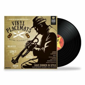Vinyl Placemats - Σουπλά Βινυλίου - Σετ 4 Τεμαχίων για Λάτρεις της Μουσικής - Image 4