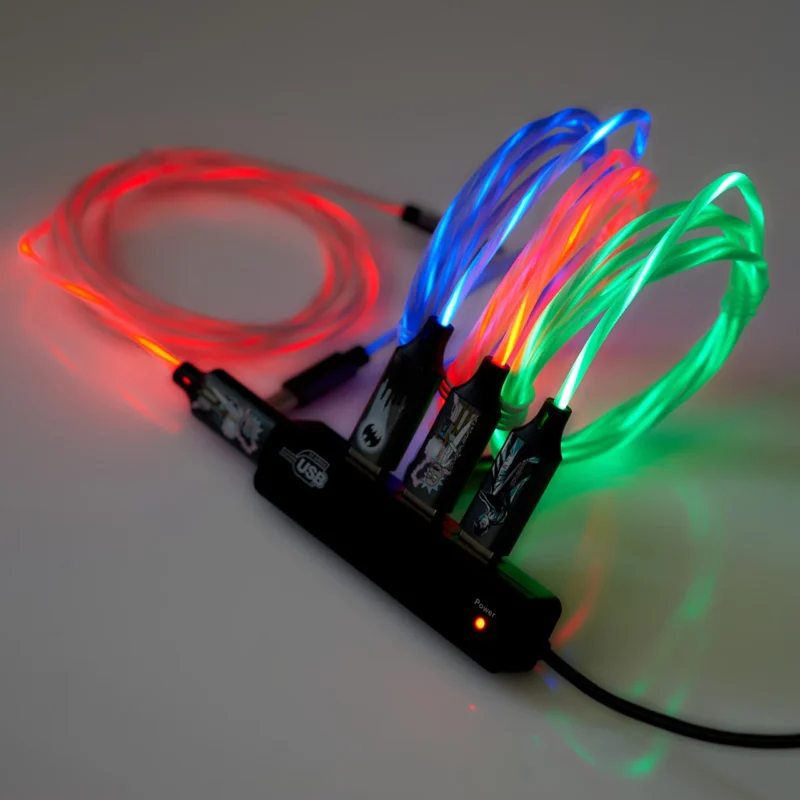 Lazerbuilt Harry Potter Light-Up USB-C Φωτιζόμενο καλώδιο φόρτισης μήκους 1,2 μέτρα (Patronus) - Image 4