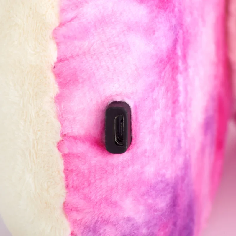 Lazerbuilt Squishmallows Lola the Unicorn – Λούτρινα Ασύρματα Παιδικά Ακουστικά με Μικρόφωνο - Image 5
