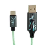 Lazerbuilt Harry Potter Light-Up USB-C Φωτιζόμενο καλώδιο φόρτισης μήκους 1,2 μέτρα (Patronus) - Image 3