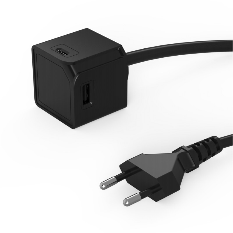 Allocacoc® PowerCube |USBcube Extended USB A+C| Πολύπριζο 2xUSB-A + 2xUSB-C – Μαύρο – 10467BK/EUACMC Allocacoc® PowerCube |USBcube Extended USB A+C| Πολύπριζο 2xUSB-A + 2xUSB-C – Μαύρο – 10467BK/EUACMC