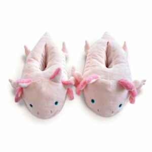 mm Axolotl Slippers – Χνουδωτές Παντόφλες Axolotl One-Size - Image 3