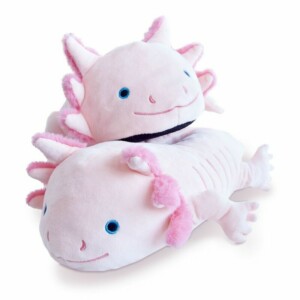 mm Axolotl Slippers – Χνουδωτές Παντόφλες Axolotl One-Size