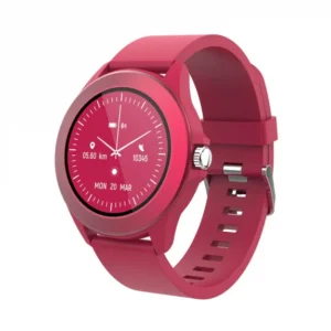 Forever Smartwatch με παλμογράφο Colorum CW-300 xMagenta σε κόκκινο/μωβ χρώμα - Image 2
