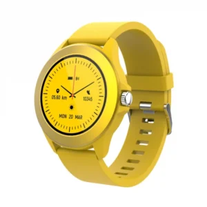 Forever Smartwatch με παλμογράφο Colorum CW-300 xYellow σε κίτρινο χρώμα - Image 2