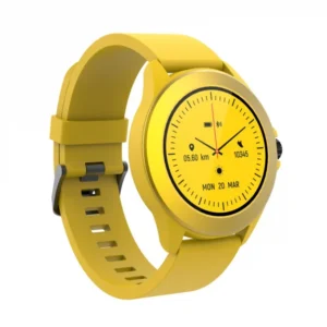 Forever Smartwatch με παλμογράφο Colorum CW-300 xYellow σε κίτρινο χρώμα - Image 4