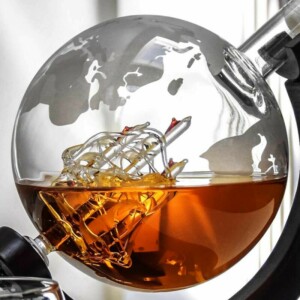 Deluxe Globe Decanter Set - Σετ Καράφα Deluxe Globe - Image 4