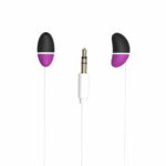 DesignNest earBeans |nano| Ελαφριά ακουστικά σε σχήμα φασολιού (Orchid Purple)