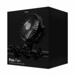 Flex Fan – Φορητός Ανεμιστήρας με Ενσωματωμένο Power Bank και Ευέλικτη Βάση - Image 3