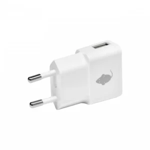 Wall Adapter USB-A Οικιακός φορτιστής 1A GreenMouse σε λευκό χρώμα – 46956422 - Image 2