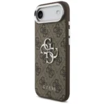 Guess 4G Big 4G Classic Logo case for iPhone 17 Air - brown and silver - Θήκη προστασίας iPhone 17 Air σε Καφέ- Ασημί χρώμα - Image 5