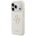 Guess - Pu Fw Resin Logo iPhone 17 Pro - Beige - Θήκη προστασίας iPhone 17 Pro - Image 5