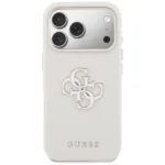 Guess - Pu Fw Resin Logo iPhone 17 Pro - Beige - Θήκη προστασίας iPhone 17 Pro - Image 4