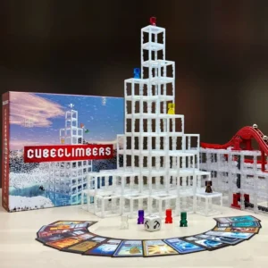 CubeClimbers by DesignNest – Επιτραπέζιο Παιχνίδι Δράσης & Στρατηγικής για 2 έως 4 παίκτες (DH0244/CUBCLI) - Image 3