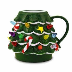 mm LED Christmas Tree Mug – Φωτιζόμενη Χριστουγεννιάτικη Κούπα (200 ml) - Image 4