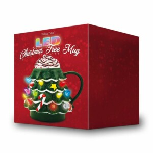 mm LED Christmas Tree Mug – Φωτιζόμενη Χριστουγεννιάτικη Κούπα (200 ml) - Image 3