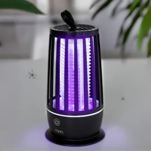 Rechargeable Mosquito Zapper Lamp – Επαναφορτιζόμενη Αντικουνουπική Λάμπα με Λειτουργία Νυχτερινού Φωτισμού - Image 5