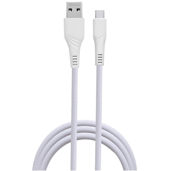 Ezra - Type-C Fast Data Cable 3A 1m - White