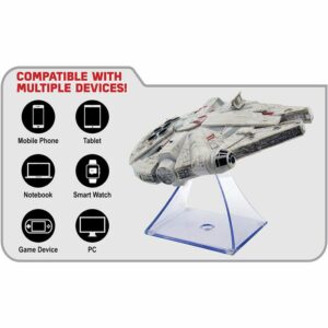 eKids - Star Wars Millenium Falcon - Portable Bluetooth Speaker - Ασύρματο Ηχείο Bluetooth (LI-B17) - Image 5