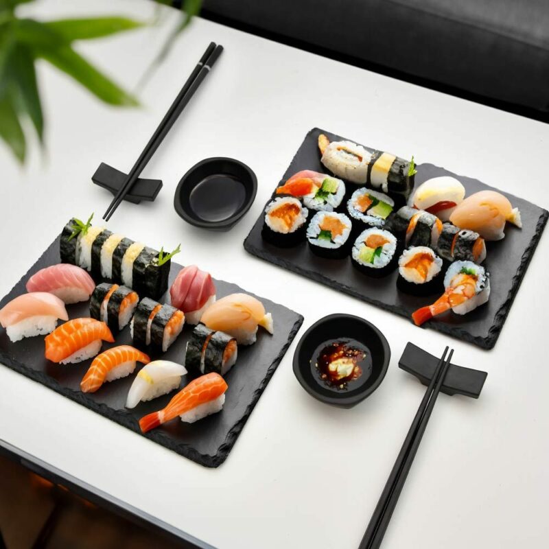 Sushi Set for Two – Σετ Σούσι για Δύο – Ολοκληρωμένη Εμπειρία Σερβιρίσματος Σούσι στο Σπίτι - Image 4