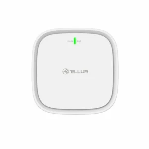 Tellur WiFi Smart Gas Sensor Ανιχνευτής διαρροής φυσικού αερίου WiFi σε λευκό (TLL331291)