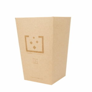 Designnest TrashBin |Throwaway| 1.5L Χαριτωμένος κάδος απορριμμάτων γραφείου από χαρτόνι (σετ 5 τεμαχίων)