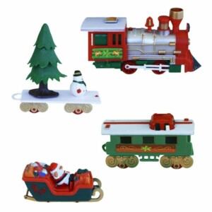 mm Christmas Tree Train Set – Το δρομολόγιο των γιορτών
