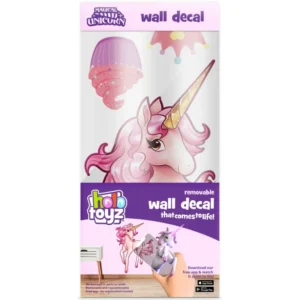 HoloToyz – Magical Unicorn AR Wall Decals Τεράστιο Αυτοκόλλητο Τοίχου Επαυξημένης πραγματικότητας με εικόνες που ζωντανεύουν σε κινούμενα σχέδια - Image 2