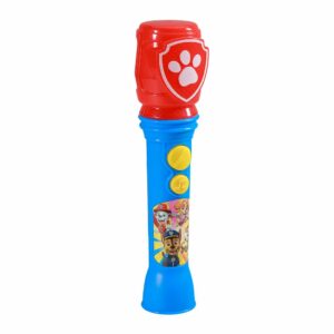 eKids Paw Patrol Ασύρματο Μικρόφωνο Karaoke για παιδιά με ενσωματωμένη μουσική, φωτισμό, Sound Effects (PW-070) (Κόκκινο/Μπλε/Κίτρινο) - Image 5