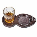 Whiskey & Cigar Tray – Ξύλινος Δίσκος για Ουίσκι & Πούρο - Image 3