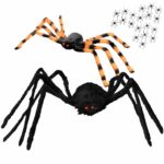 mm XXL Spider Halloween Decoration – Τρομακτική Διακόσμηση για Halloween - Image 2