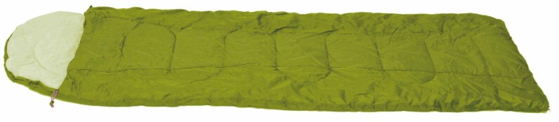 CAMPUS ΥΠΝΟΣΑΚΟΣ KRAKATOA ΠΡΑΣΙΝΟ 220x75 cm ΜΕ ΜΑΞΙΛΑΡΙ & ΘΗΚΗ ΣΥΜΠΙΕΣΗΣ