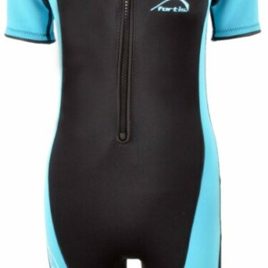 fortis ΣΤΟΛΗ ΚΑΤΑΔΥΣΗΣ MONOSHORT  ΠΑΙΔΙΚΗ ΜΑΥΡΟ-ΜΠΛΕ 3mm Νο5 (108-119cm)