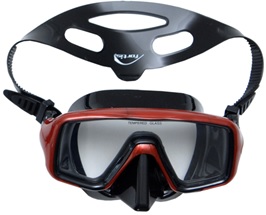 fortis ΜΑΣΚΑ ΕΝΗΛΙΚΩΝ ΣΙΛΙΚΟΝΗΣ ΚΟΚΚΙΝΗ & ΜΑΥΡΗ