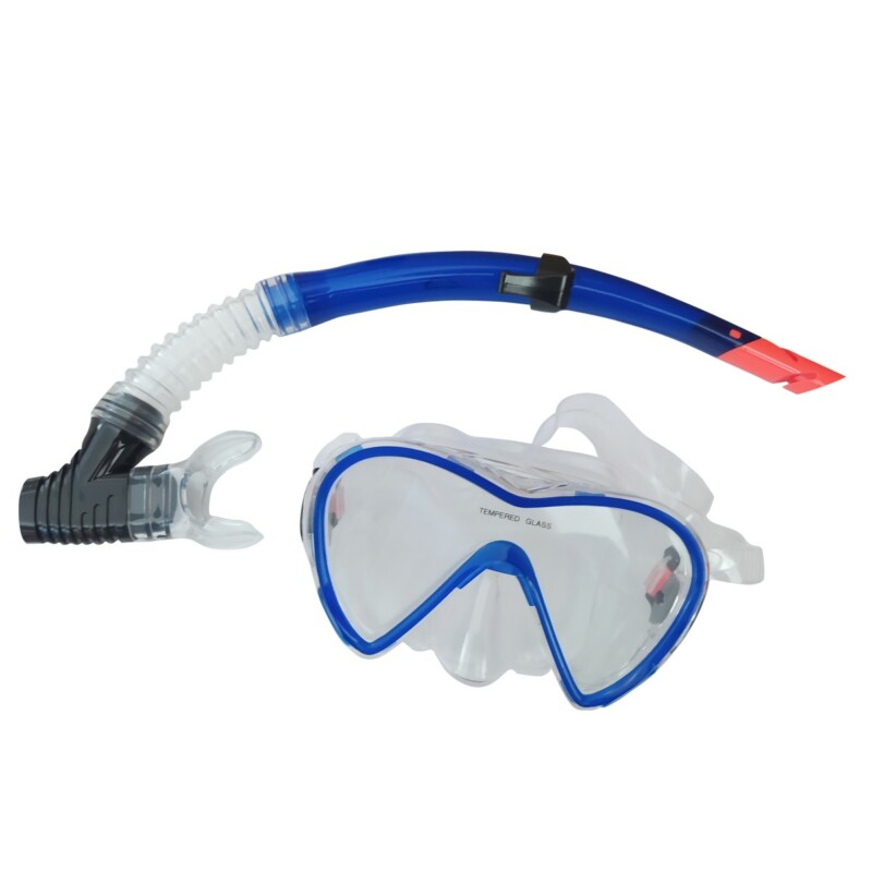 fortis ΣΕΤ ΜΑΣΚΑ & ΑΝΑΠΝΕΥΣΤΗΡΑΣ PVC ΜΠΛΕ fortis ΣΕΤ ΜΑΣΚΑ & ΑΝΑΠΝΕΥΣΤΗΡΑΣ PVC ΜΠΛΕ