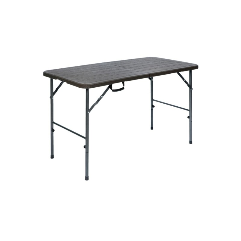 ΤΡΑΠΕΖΙ ΜΕΤΑΛΛΙΚΟ ΠΤΥΣΣΟΜΕΝΟ CATERING ΒΑΛΙΤΣΑ-ΔΙΑΣΤΑΣΕΙΣ: 120x60x74cm ΑΠΟΜΙΜΗΣΗ ΞΥΛΟΥ