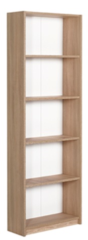 ΡΑΦΙΕΡΑ ΜΕ ΠΕΝΤΕ ΡΑΦΙΑ 58x23x170 εκ SONOMA ΡΑΦΙΕΡΑ ΜΕ ΠΕΝΤΕ ΡΑΦΙΑ 58x23x170 εκ SONOMA