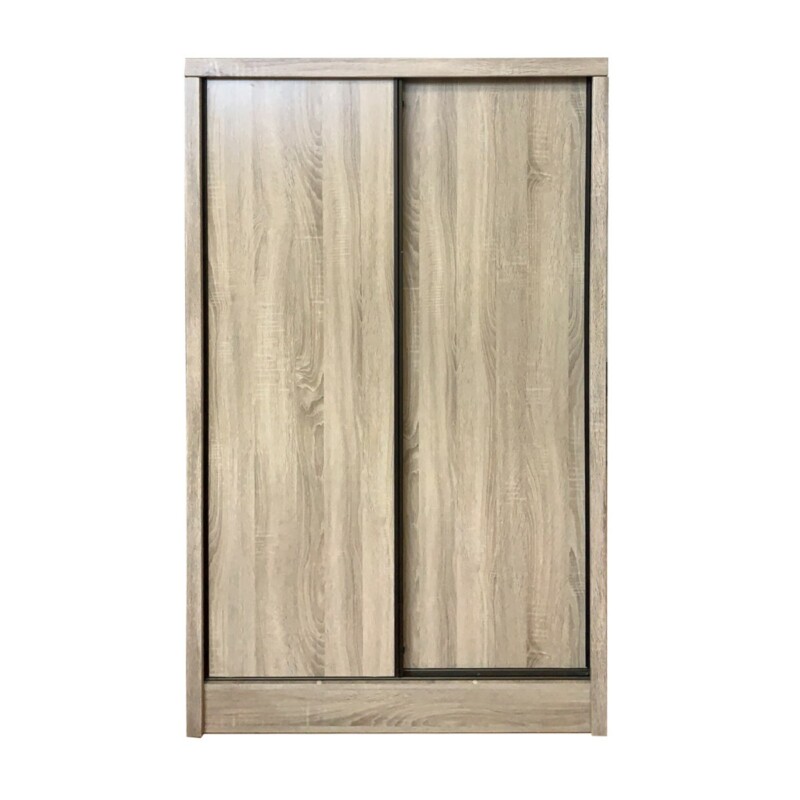 VELCO Pro Systems ΝΤΟΥΛΑΠΑ ΜΕ ΔΥΟ ΠΟΡΤΕΣ ΣΥΡΟΜΕΝΕΣ & ΜΕΤΑΛΛΙΚΑ ΠΟΜΟΛΑ 98x52x180cm ΣΦΕΝΔΑΜΟΣ