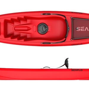 SEAFLO ΚΑΥΑΚ L266xW66xD25cm ΜΟΝΟΘΕΣΙΟ ΚΟΚΚΙΝΟ