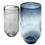 Σετ 9 τεμαχιών Βάζο Γυάλινο Οβάλ 22x13cm Homie 322108 - Image 2