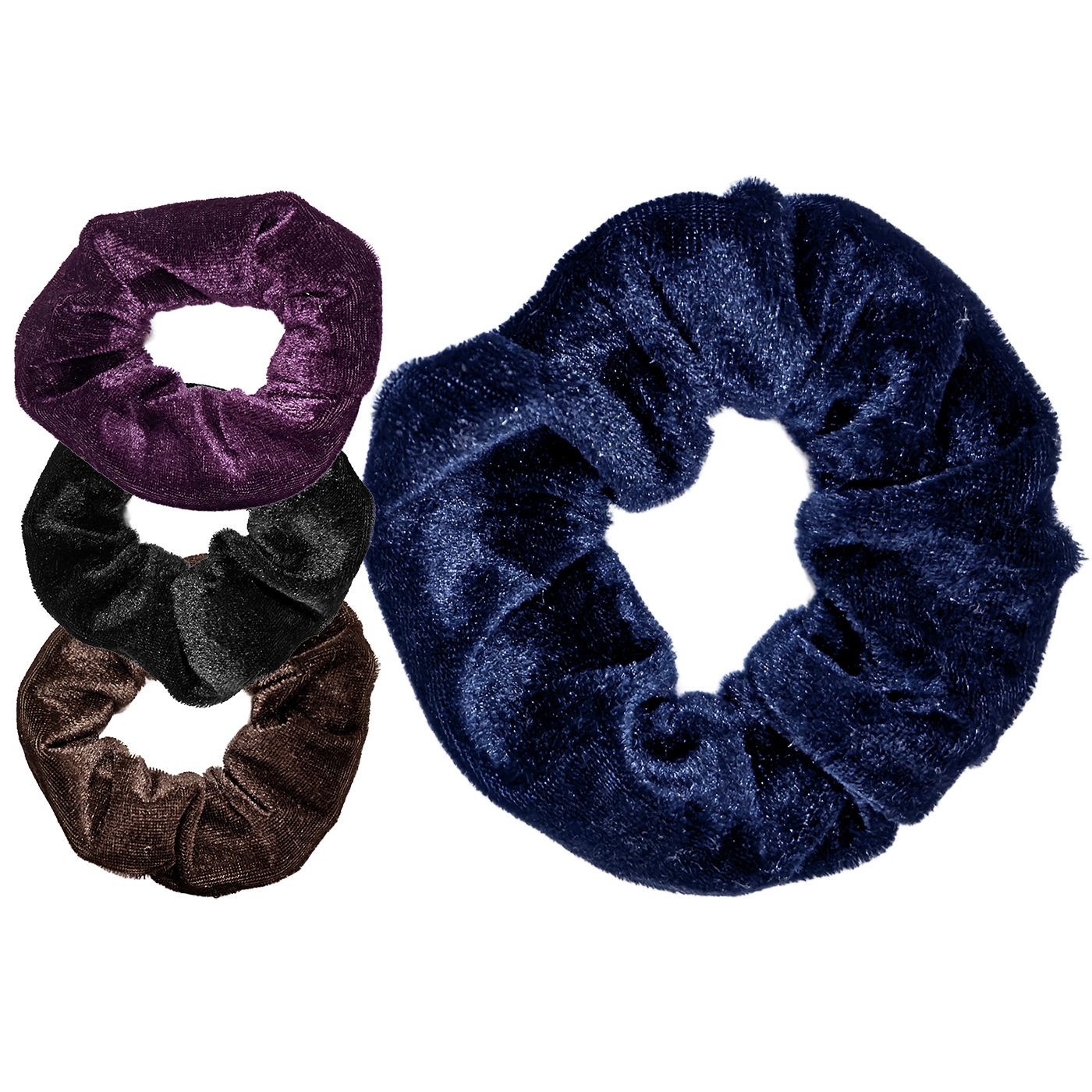 20-1135 Σετ 12 τεμαχιών Σούρα Μαλλιών Βελουτέ ~ø10cm 4teen4ty 401155 - Image 1