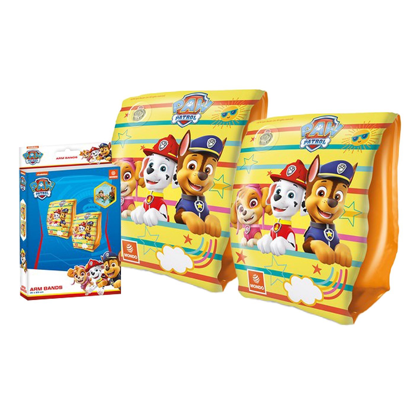 42-3070 Μπρατσάκια Paw Patrol 23x15cm Mondo - Image 1