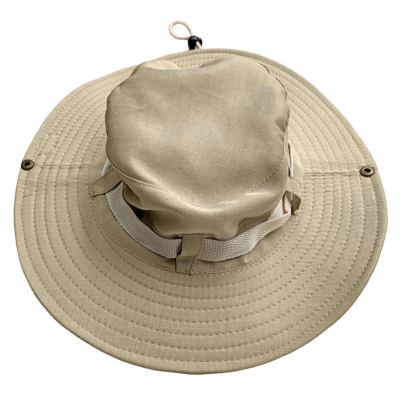 _cuva Καπέλο Action με Περίγυρο Μπεζ 37x32cm SummerTiempo 623364 - Image 1