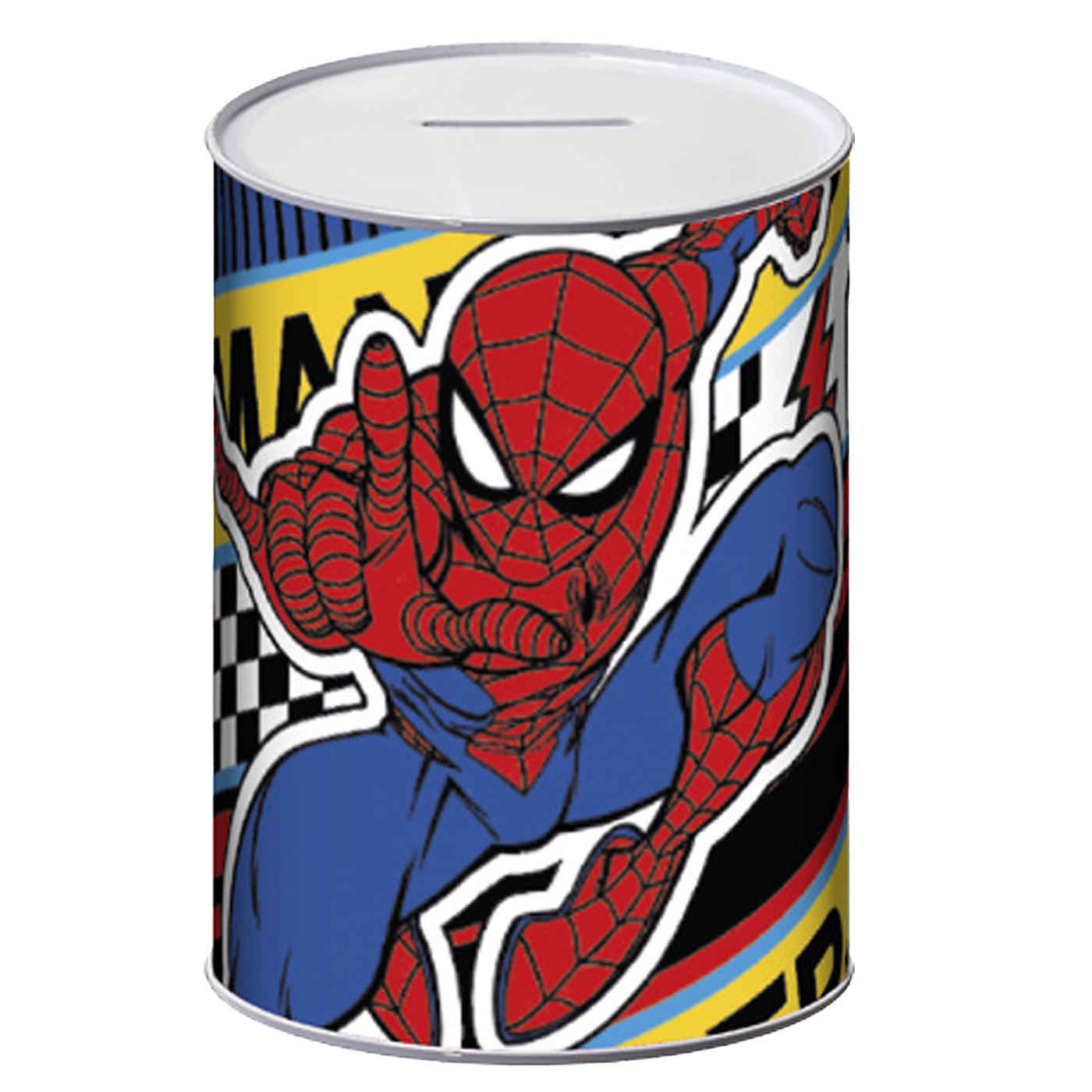 50-2362_1 Κουμπαράς Μεταλλικός Spiderman 11x8cm Spiderman 8435333896204 - Image 1