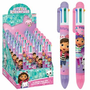 Σετ 24 τεμαχιών Στυλό 6 Χρωμάτων Gabbys Dollhouse  Gabbys Dollhouse 000574053