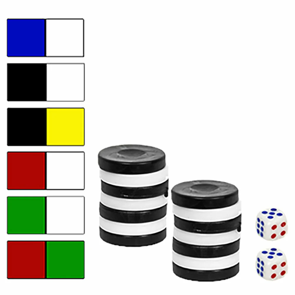 69-1404 Πούλια-Ζάρια Τάβλι Μεγάλο 48cm ToyMarkt 891424 - Image 1